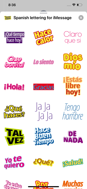 Spanish lettering for iMessage(圖3)-速報App