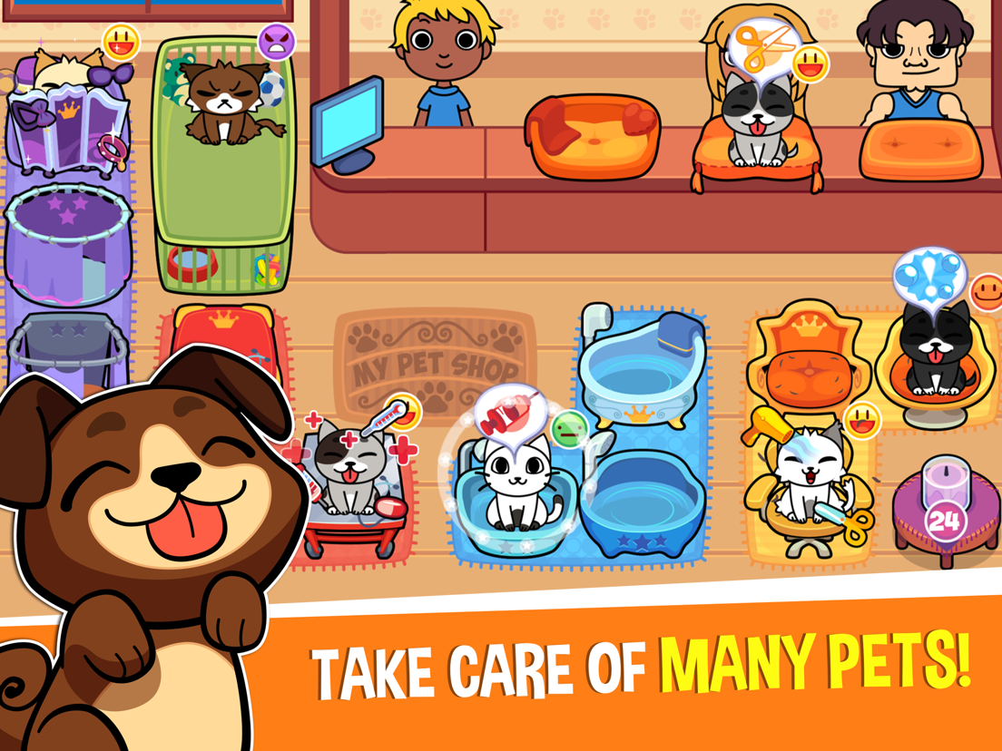 virtual pet shop tour