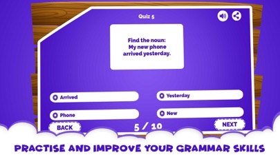 How to cancel & delete English Grammar Noun Quiz Game from iphone & ipad 3
