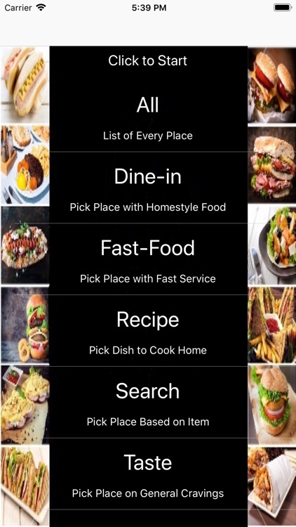 Appetite- Find Nearby Food