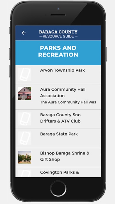 Baraga County Resource Guide screenshot 3