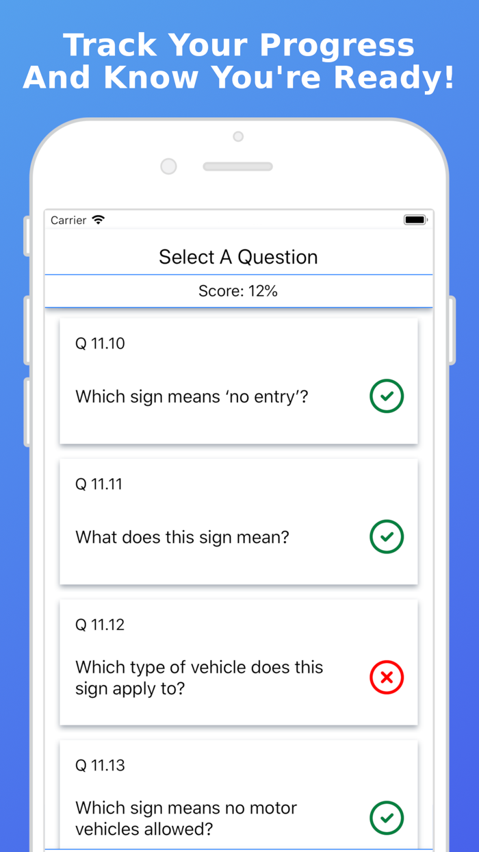UK 2021 Driving Theory Test FV