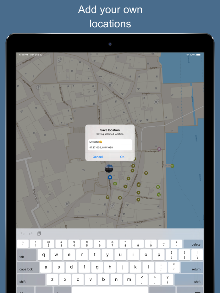 Switzerland 2020 — offline map