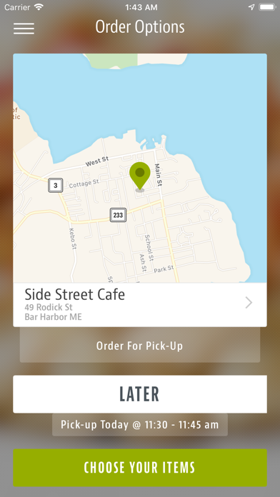 How to cancel & delete Side Street Cafe from iphone & ipad 2