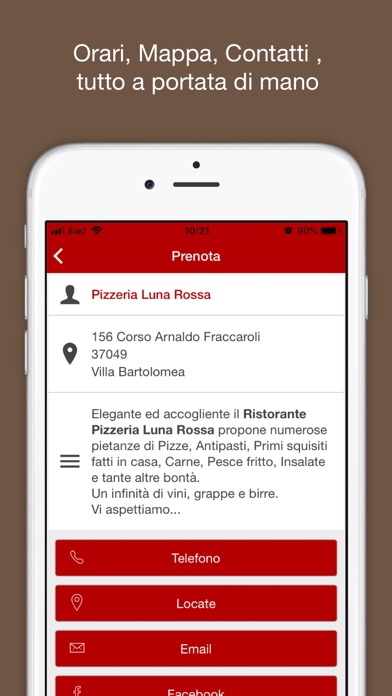 Pizzeria Luna Rossa screenshot 2