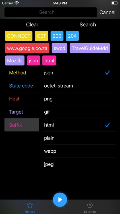 iHTTP Tracker -Network monitor