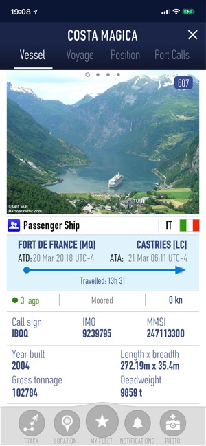 Marinetraffic Ship Tracking をapp Storeで