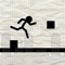 Quickly jump over and roll through obstacles, as fast and as far as you can