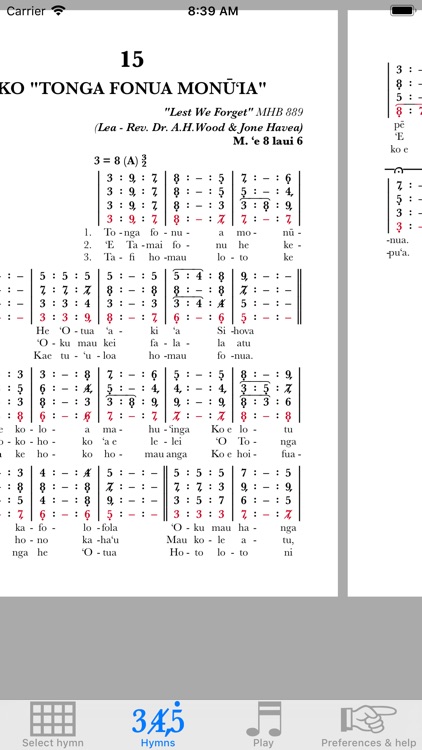 Tongan hymns FWC