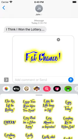 Game screenshot Phrases Idioms Quotes Stickers mod apk