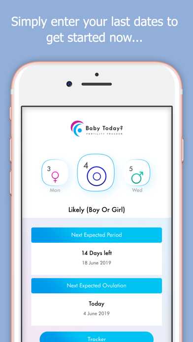 Baby Today? Pregnancy & Gender Prediction with Fertility, Period and Ovulation Tracker Screenshot 5