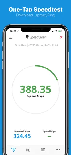 Screenshot 1 Speed Test SpeedSmart Internet iphone