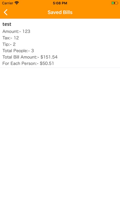 Auto Divide bill screenshot-5