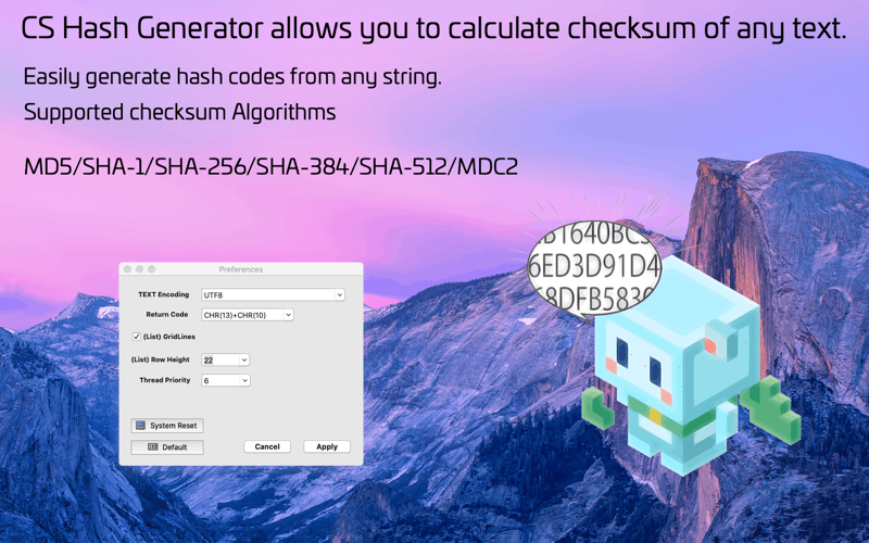 CS Hash Generator screenshot 2
