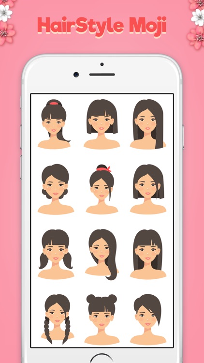 Hairstyle Stickers & Emoji screenshot-3