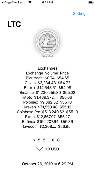 How to cancel & delete LiteChecker Litecoin Price from iphone & ipad 2