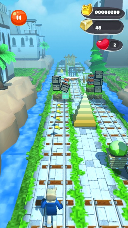 Mine Runner - 3D Pixel Runner screenshot-9