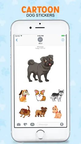 Game screenshot The Cartoon Dog Stickers hack