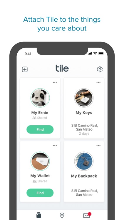 Tile - Find lost keys & phone