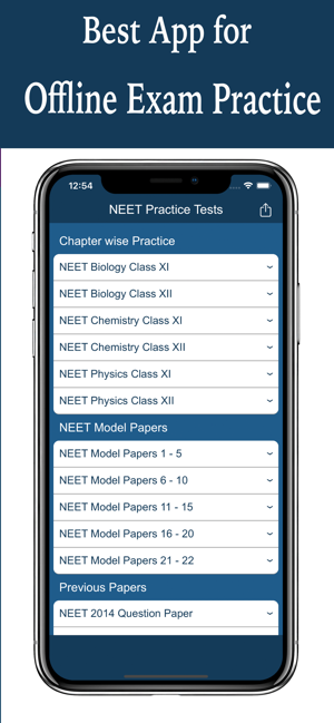 NEET Practice Papers