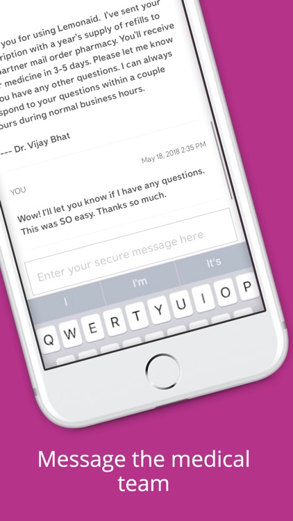 Lemonaid: same day online care screenshot-4