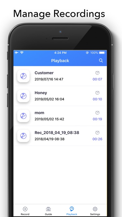 Automatic call recorder . screenshot 3