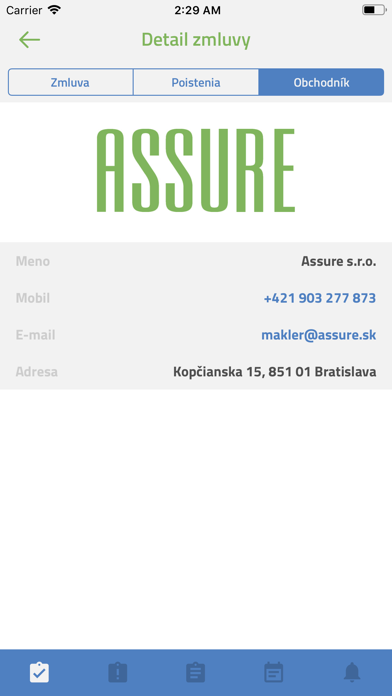 How to cancel & delete Assure klient from iphone & ipad 4