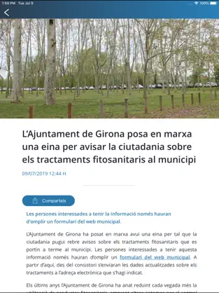 Captura 4 Girona App iphone