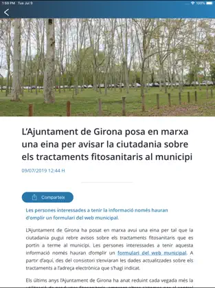 Imágen 4 Girona App iphone