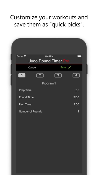 Judo Round Timer Pro screenshot 2