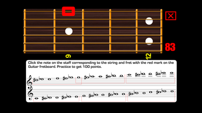 How to cancel & delete Guitar Sheet Reading from iphone & ipad 4