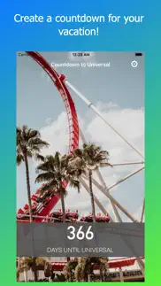 countdown for universal park iphone screenshot 1