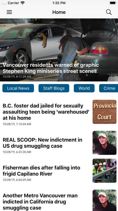 Vancouver Local News & Sports screenshot 2