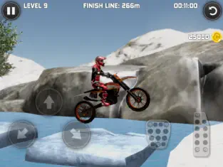 Bike Trials Winter, game for IOS