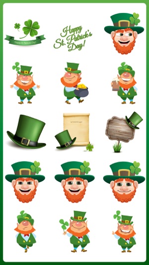 St Patrick's Day Stickers Fun(圖2)-速報App