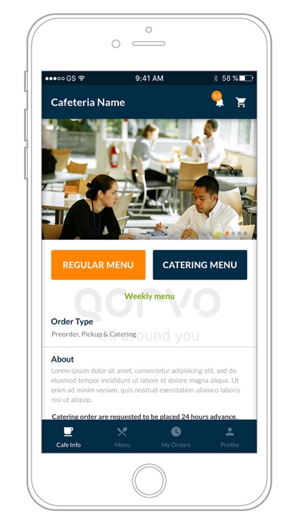 Easybite - Cafeteria Ordering