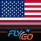 This in-flight aeronautical system contains full airport database of the United States (more than 4