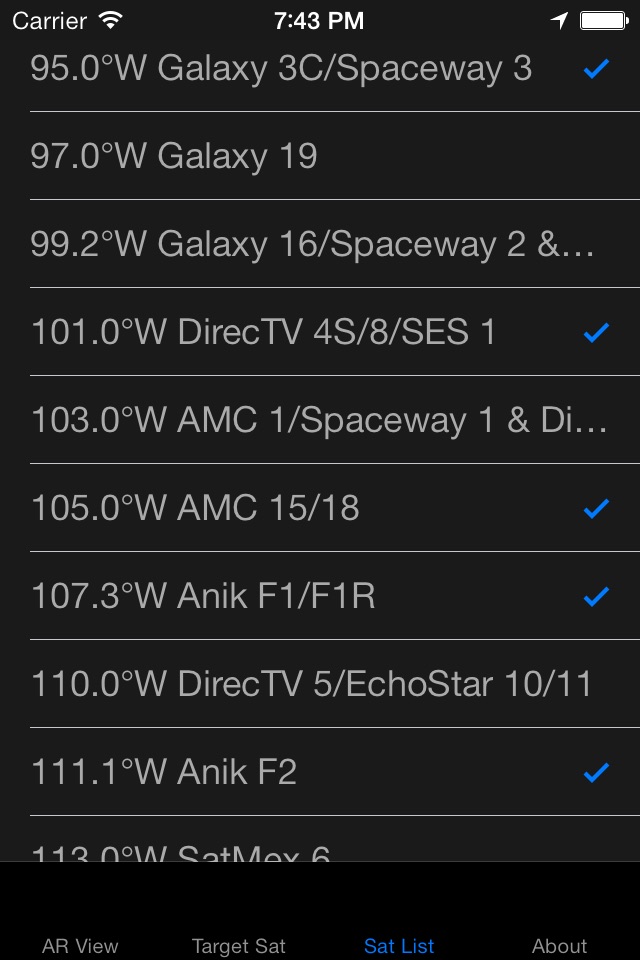 SatFinder - Find TV Satellites screenshot 4