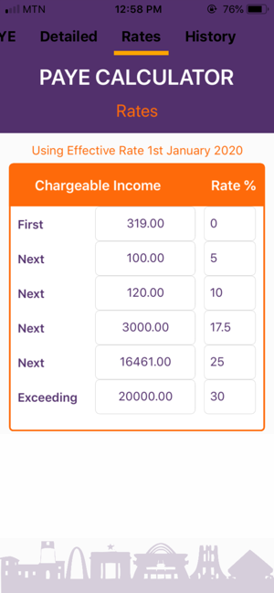 Ghana PAYE / SSNIT Calculator(圖3)-速報App