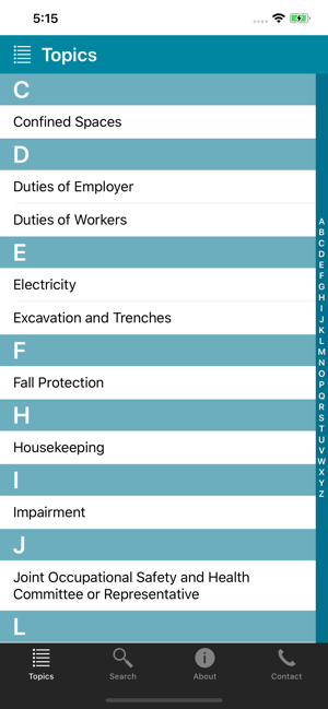 PEI Guide to OHS Legislation(圖2)-速報App