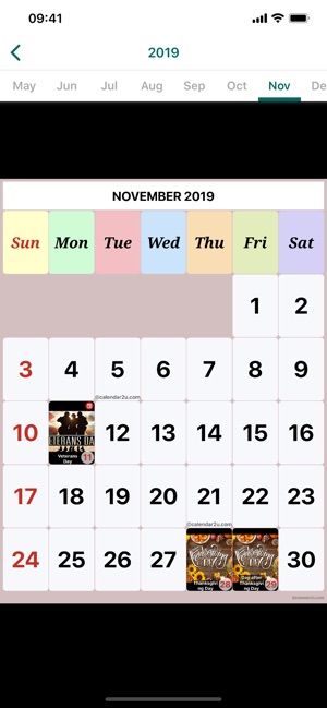 Calendar2U: US California(圖5)-速報App