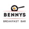 With the Benny's Breakfast Bar mobile app, ordering food for takeout has never been easier