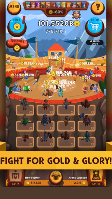 EvoHero - Idle Gladiators screenshot 2