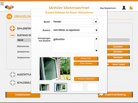 mobile Wohnungsübergabe screenshot 4