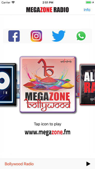 Screenshot #2 pour Megazone Radio