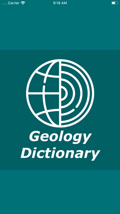 Geology - Dictionary