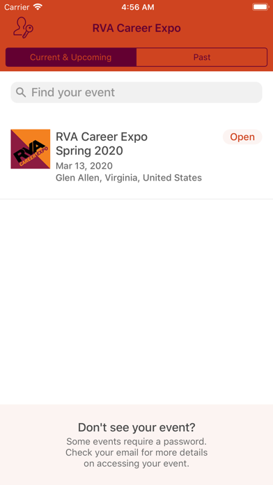 RVA Career Expo screenshot 2