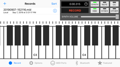 MIDI Recorder with E.Piano screenshot 3