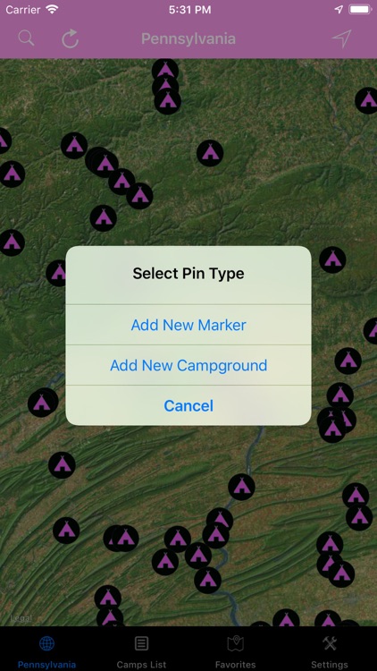 Pennsylvania – Campgrounds RVs screenshot-5
