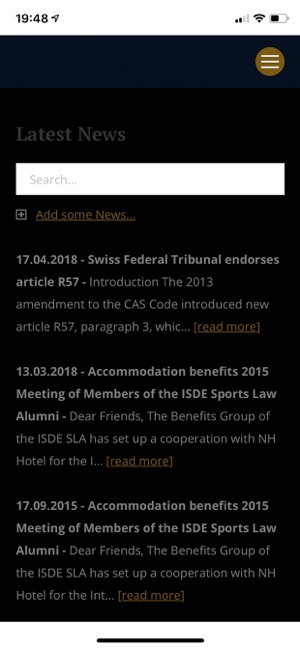 Sportslaw Alumni(圖2)-速報App